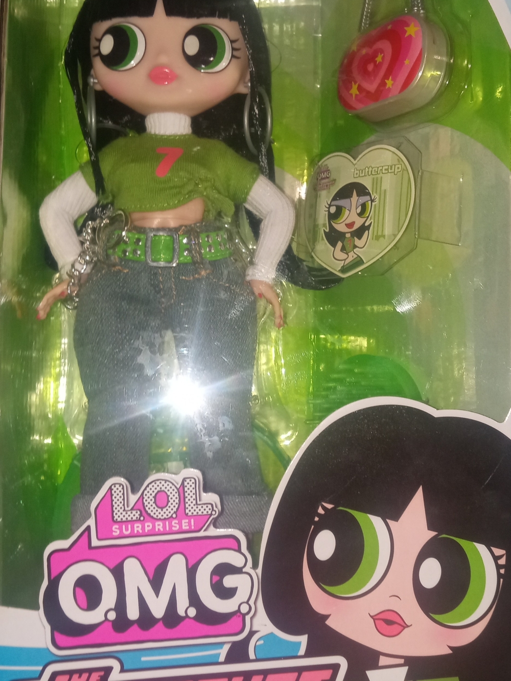 L.O.L. Surprise! O.M.G. Buttercup Fashion Doll - Green